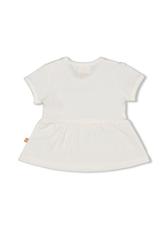 Feetje - T-shirt Offwhite - Bloom With Love