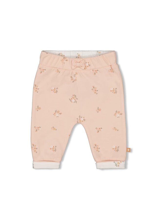 Feetje - Broek AOP Roze - Bloom With Love