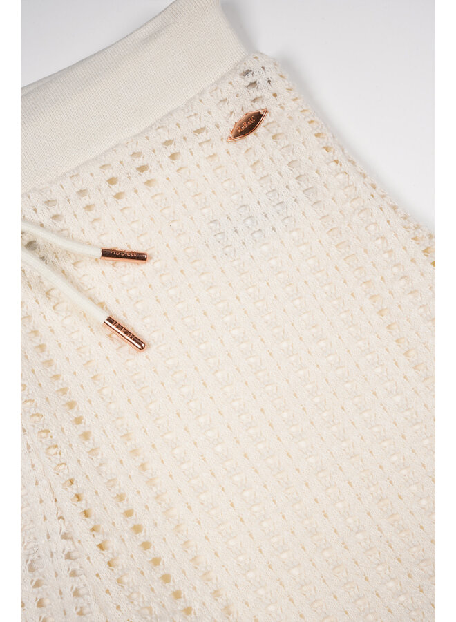 NoBell' - Crochet Knit Short Silla - Pearled Ivory