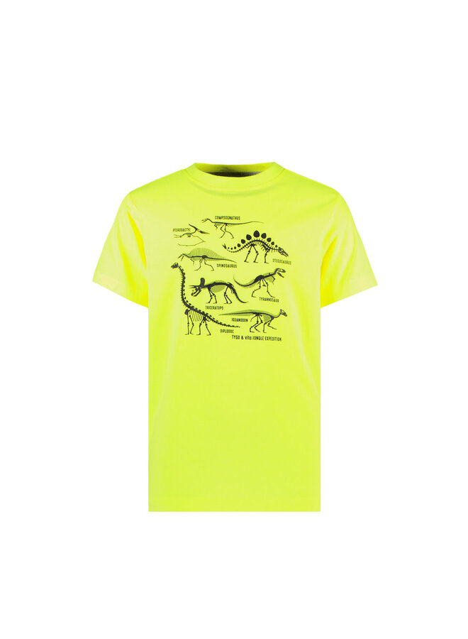 Tygo & Vito - T-shirt James -  Safety Yellow