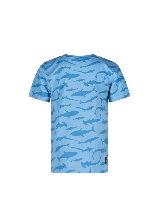 Tygo & Vito - T-shirt Thijs - Bright Blue