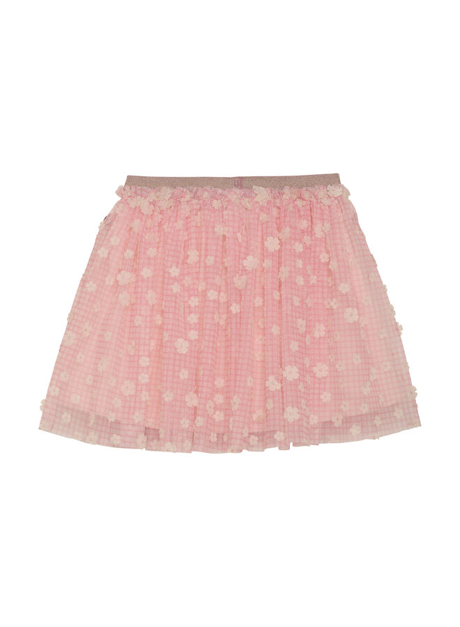 Minymo - Skirt AOP - Pink Dogwood