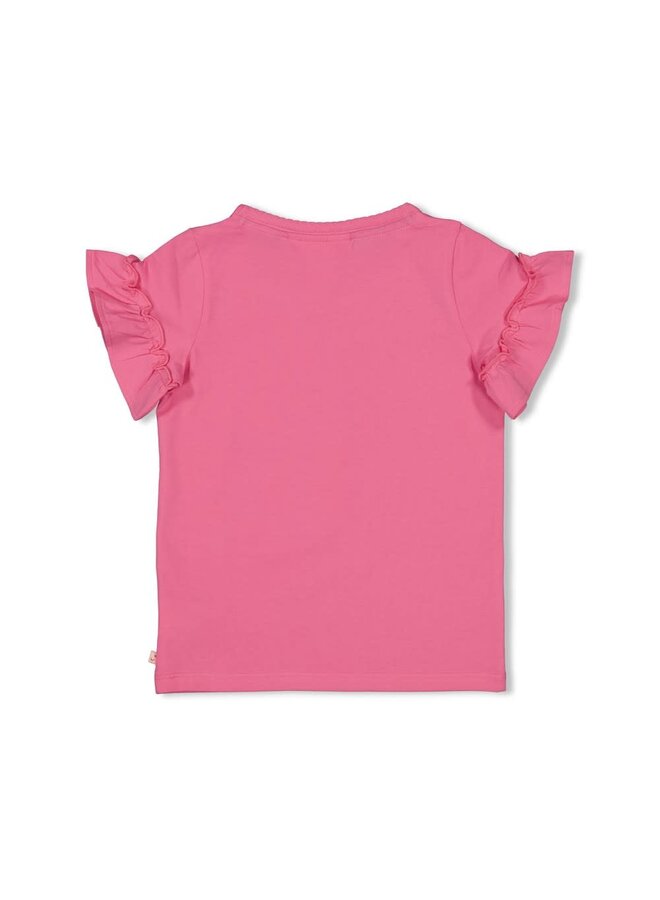 Jubel - T-shirt Roze - Berry Nice