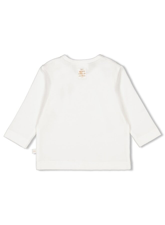 Feetje - Longsleeve Offwhite - Welcome Wild One