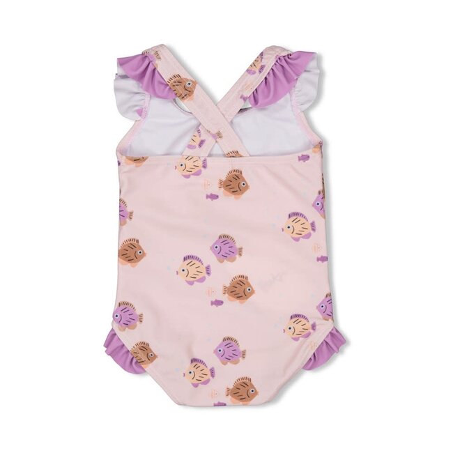 Feetje - Badpak AOP Lila - Splash