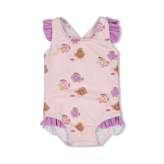 Feetje - Badpak AOP Lila - Splash