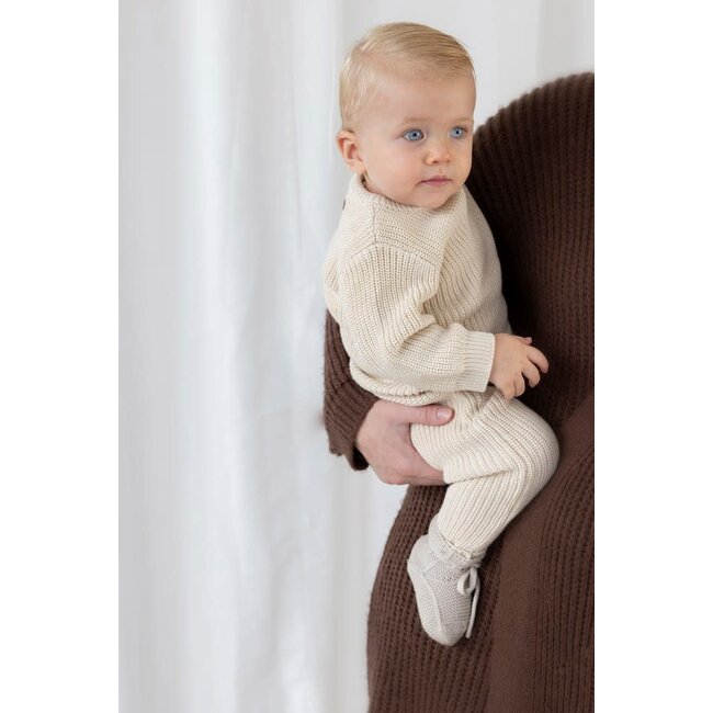 Feetje - Sweater Gebreid Creme - The Magic is in You