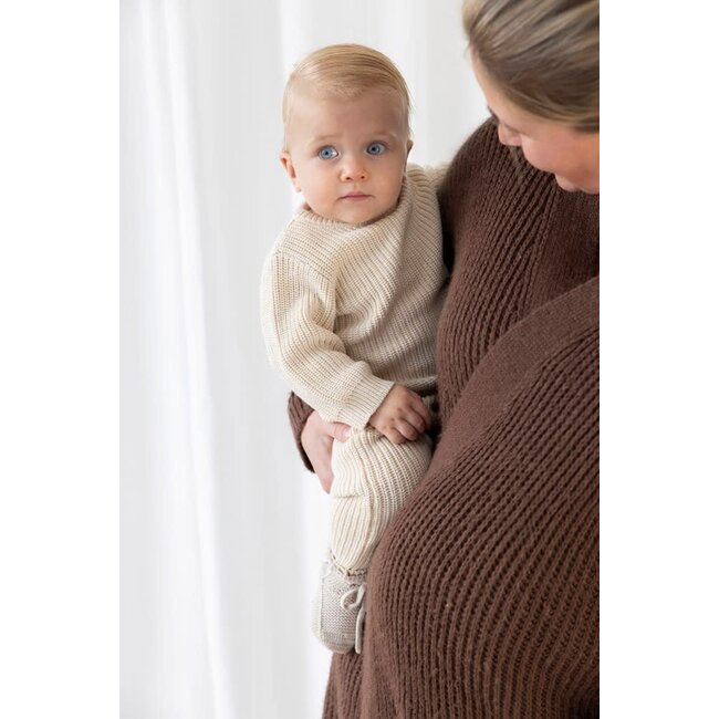 Feetje - Sweater Gebreid Creme - The Magic is in You