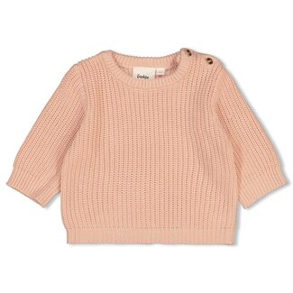 Feetje Feetje - Sweater Gebreid Roze - The Magic is in You