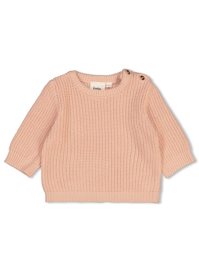 Feetje - Sweater Gebreid Roze - The Magic is in You