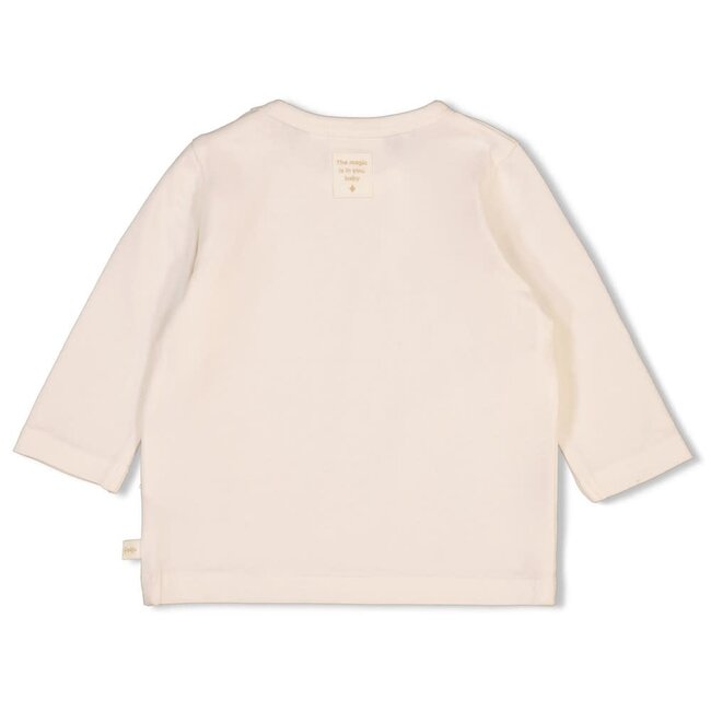 Feetje - Longsleeve Offwhite/Taupe - The Magic is in You