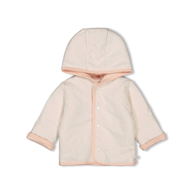 Feetje - Omkeerbaar Jasje met Capuchon AOP Roze - The Magic is in You