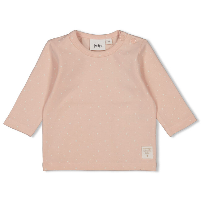 Feetje - Longsleeve AOP Roze - The Magic is in You