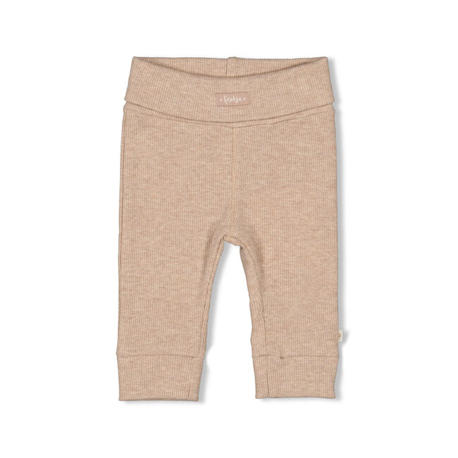 Feetje - Broek Rib Taupe Melange - The Magic is in You