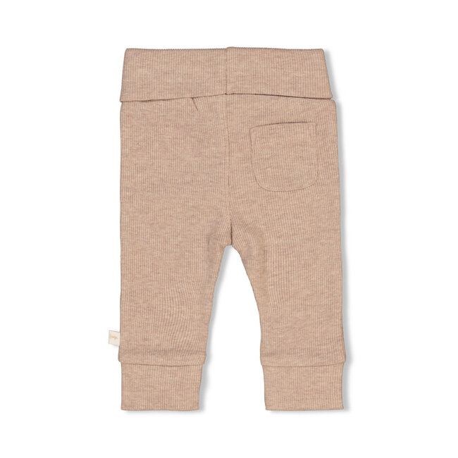 Feetje - Broek Rib Taupe Melange - The Magic is in You
