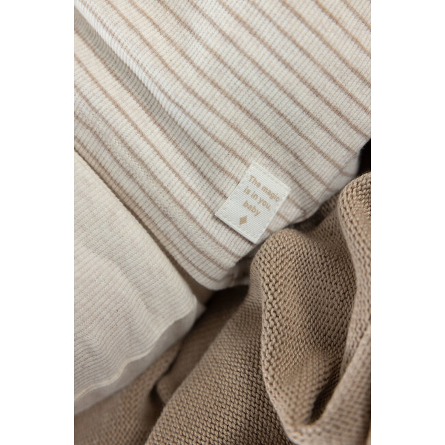 Feetje - Broek Rib Offwhite Melange - The Magic is in You