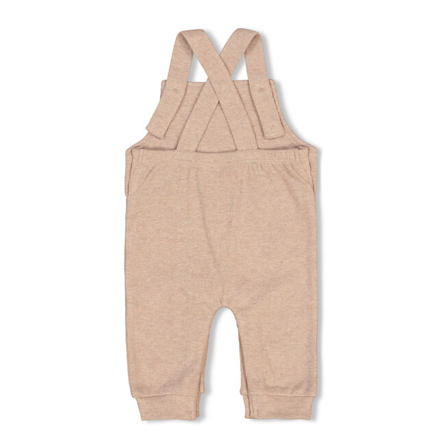 Feetje - Tuinbroek Rib Taupe Melange - The Magic is in You