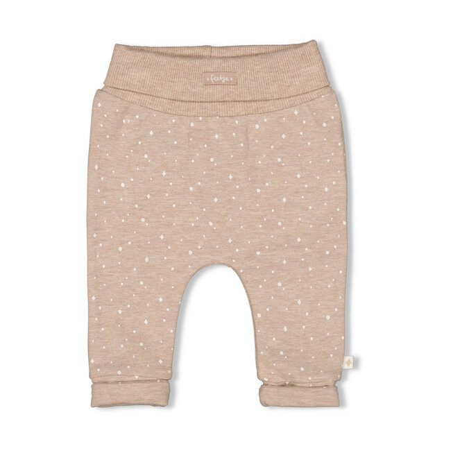Feetje - Broek AOP Taupe Melange - The Magic is in You