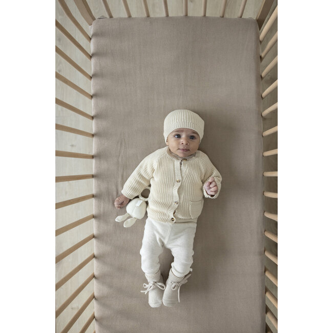 Feetje - Broek Rib Offwhite Melange - The Magic is in You