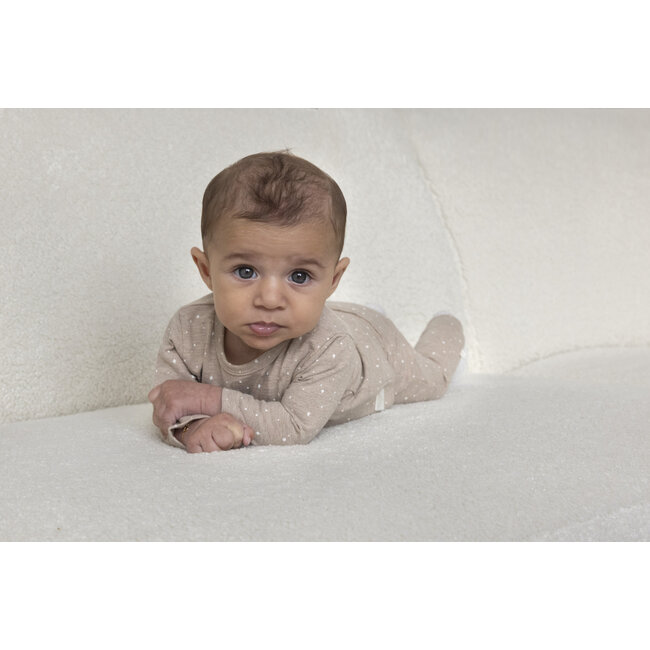 Feetje - Longsleeve AOP Taupe Melange - The Magic is in You