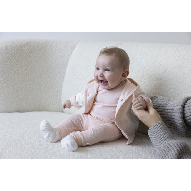 Feetje - Omkeerbaar Jasje met Capuchon AOP Roze - The Magic is in You