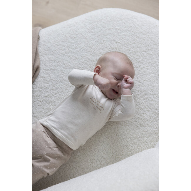 Feetje - Broek AOP Taupe Melange - The Magic is in You