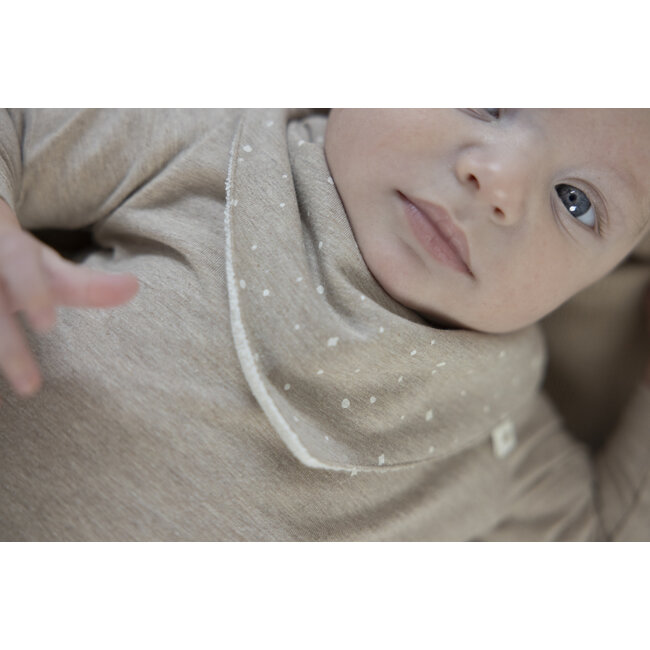 Feetje - Longsleeve Taupe Melange - The Magic is in You