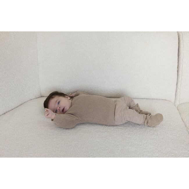 Feetje - Broek Rib Taupe Melange - The Magic is in You