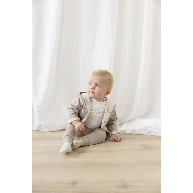 Feetje - Sok AOP Offwhite Melange - The Magic is in You