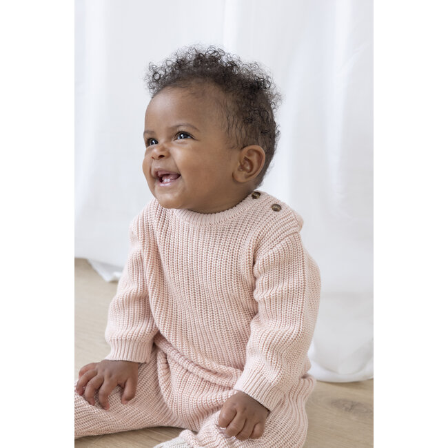 Feetje - Sweater Gebreid Roze - The Magic is in You