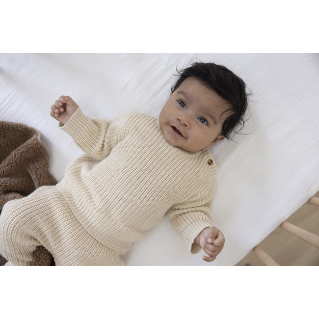 Feetje - Broek Gebreid Creme - The Magic is in You