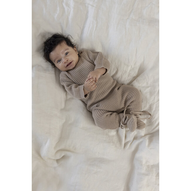 Feetje - Broek Gebreid Taupe - The Magic is in You