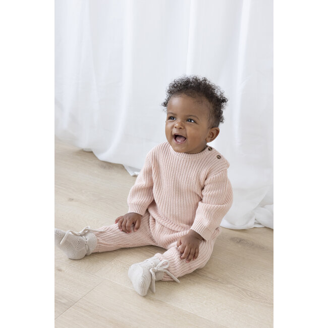 Feetje - Broek Gebreid Roze - The Magic is in You