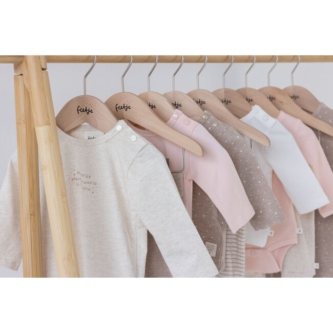 Feetje - Longsleeve Offwhite/Roze - The Magic is in You