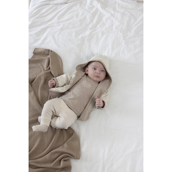 Feetje - Longsleeve Taupe Melange - The Magic is in You