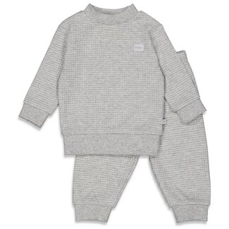 Feetje Feetje - Pyjama Wafel - Grijs Melange