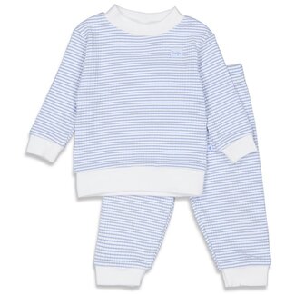 Feetje Feetje - Baby Pyjama Wafel - Blauw