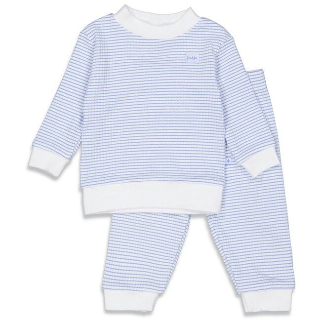 Feetje - Pyjama Wafel - Blauw