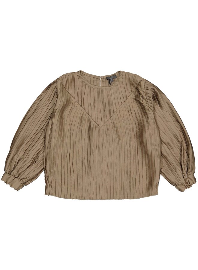 Levv - Shirt Nea - Dark Taupe