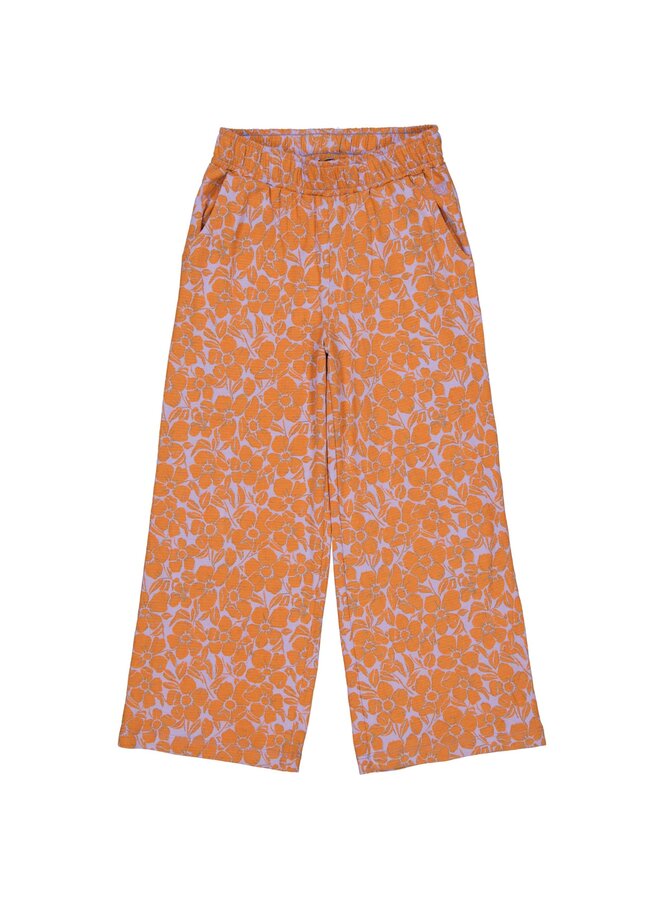 Quapi - Broek Doris - AOP Orange Flower