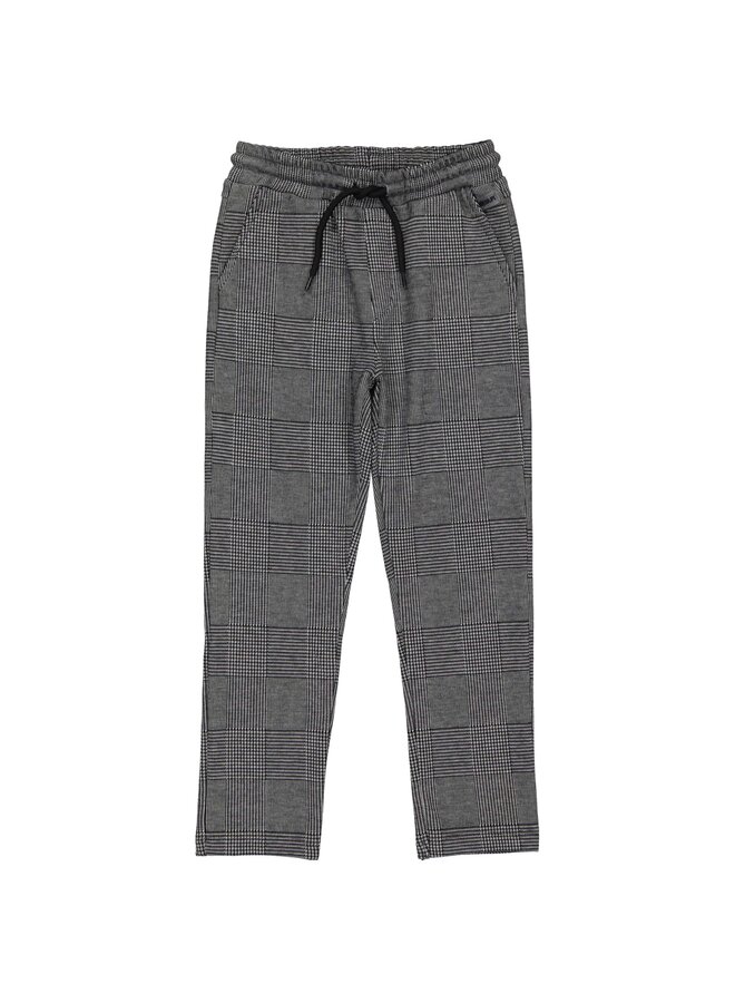 Quapi - Broek Dyon - Yarn Dye Black Check