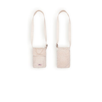 NoNo NoNo - Furry Phone Bag - Pearled Ivory