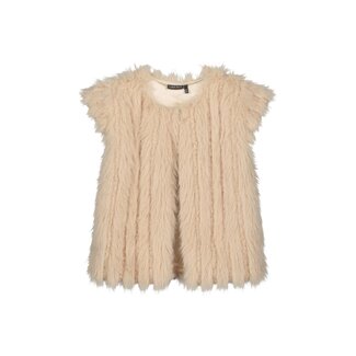 Like Flo Like Flo - Long Hair Fur Bodywarmer Doutze - Taupe