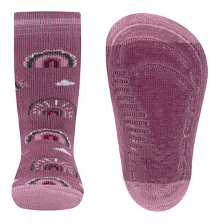 Ewers Ewers - Antislip Sokken Roze Regenboog