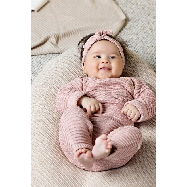 Petite Maison - Knitted Bodysuit - Old Pink