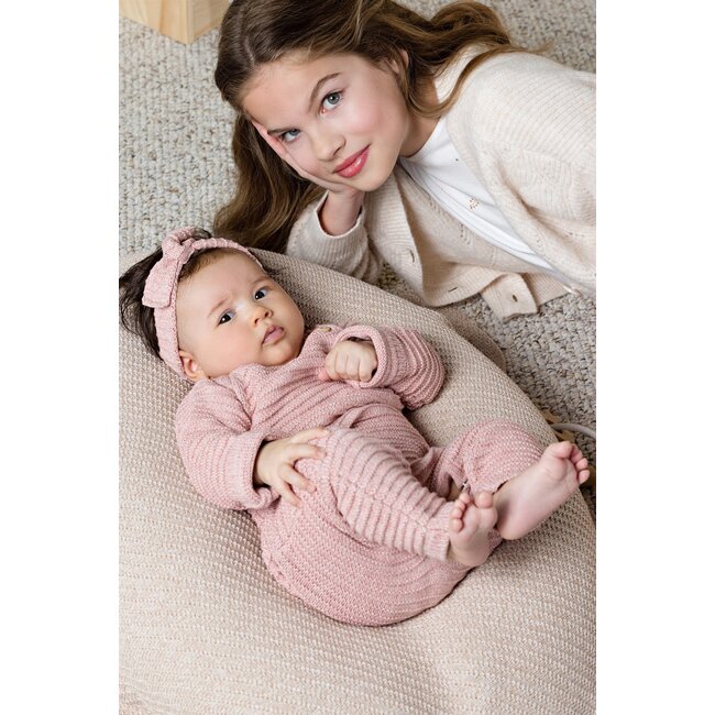 Petite Maison - Knitted Bodysuit - Old Pink