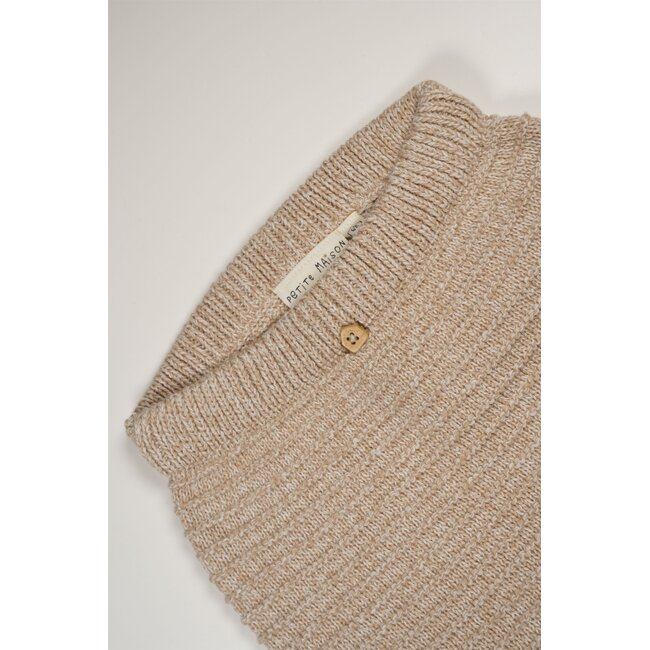 Petite Maison - Knitted Trouser - Oatmeal
