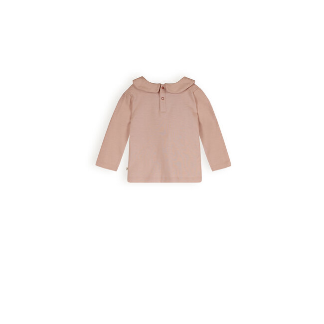 Petite Maison - Interlock Longsleeve Collar - Pastel Pink