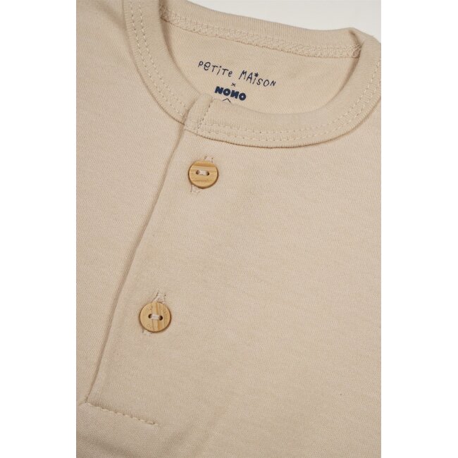 Petite Maison - Longsleeve Interlock - Oatmeal