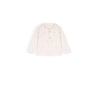 Petite Maison Petite Maison - Longsleeve Interlock - AOP Grey